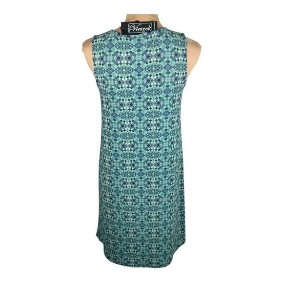 Deborah Viereck Tribal Print Aztec Dress New XS - Picture 2 of 7